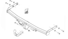 Hyundai Bayon 2022 Brink Tow Bar with Electrics & Relay 7pin Wiring Kit