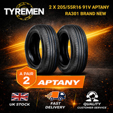 2 X New 205/55R16 91V APTANY