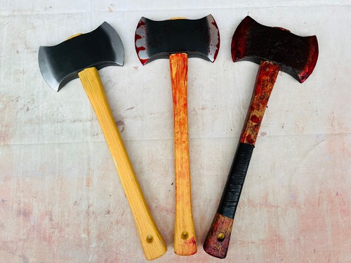 Fake double axe movie prop - axe,