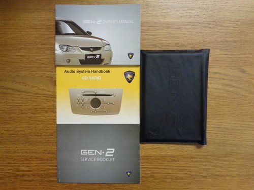 Proton gen owners handbook - gen,