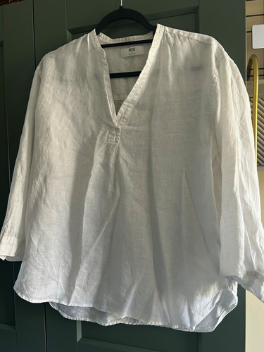 Uniqlo women white solid - women’s,