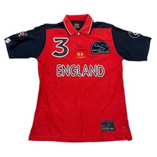 La Martina Polo Shirt Melbourne 2001 World Cup Regular Fit Red Mens Small