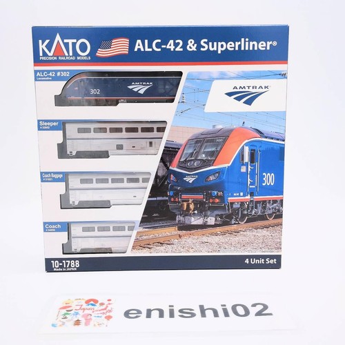 Kato gauge 1788 amtrak - kato, 10-1788