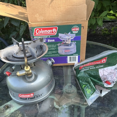 Coleman dual fuel sportster - fuel,