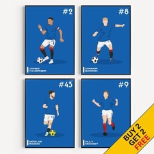 Rangers - Football Poster -