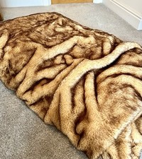 Luxury Faux Fur Throw XL Super Soft