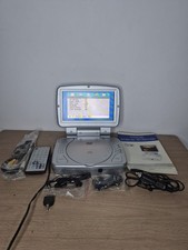 Centurion Portable DVD Player PPBDVD8 Silver  Tested/Working all Leads Included 