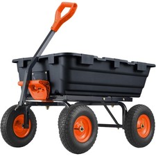 Poly Garden Dump Cart