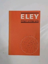 Eley Shotgun Cartridge Guide Vintage Rare Booklet