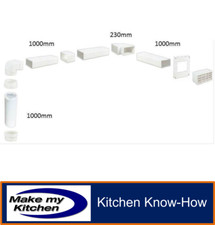 Cooker hood ducting kit - hood,