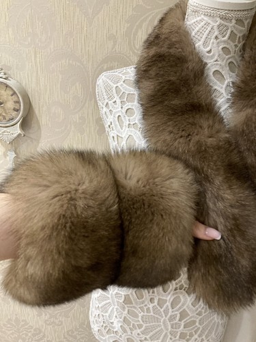 Beautiful arctic fox fur - fox,