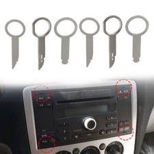 6x Car Auto Radio Removal Key