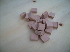 20x Wood cuboids cubes. Wooden