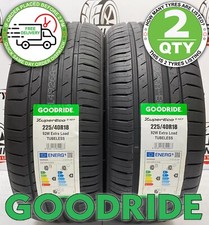 2 X 225 40 18 GOODRIDE 225/40R18 92W XL BRAND NEW C & B RATED TYRES 2254018