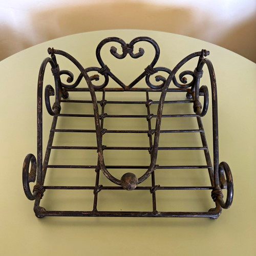 Vintage wrought iron square
