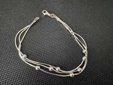 PERFECTLY PUNCTUATED SILVER BRACELET FROM PIA JEWELLERY