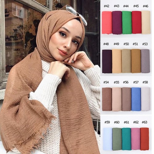 Crinkle scarf hijab - scarf,