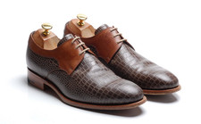 BARKER Dark Brown / Tan Calf
