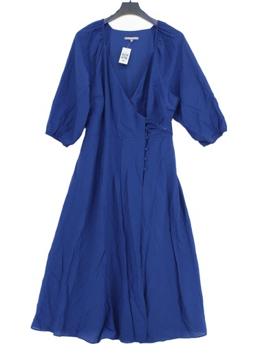 Oliver bonas wrap midi dress - bonas,