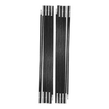 4.9M Fiberglass Camping Tent Pole Bars Outdoor Support Rods Awning Frames Kit
