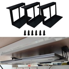 Under Desk Laptop Storage Mount Laptop Mount for Office Cabinet Dining Room