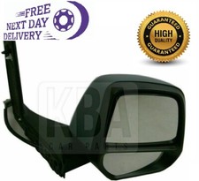 Transit Connect Mk2 2014-2018 Electric Door Wing Mirror Black Driver Side Off Rh