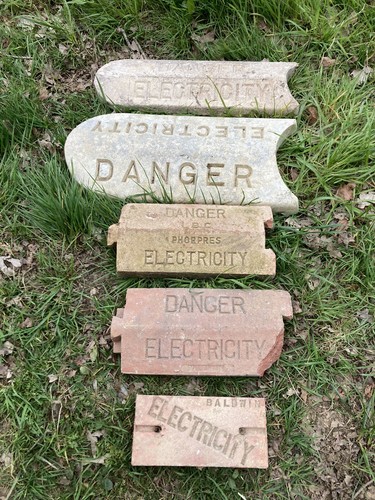 Electric electricity brick - brick, &