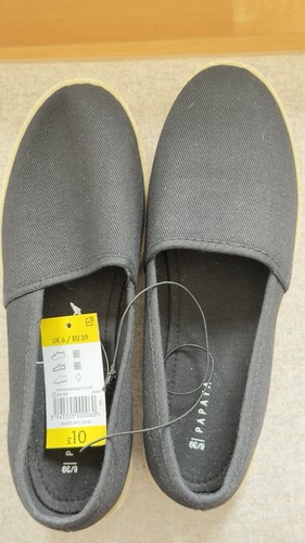 Matalan papaya black - black, canvas