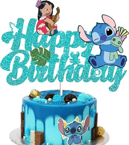 Stitch angel happy birthday - happy,