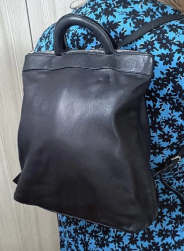 Whistles black genuine leather - genuine,