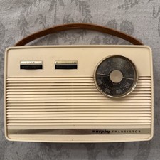 MURPHY B495 TRANSISTOR RADIO 1962 VINTAGE UNTESTED RETRO GOODWOOD Xmas 60s 70s
