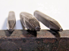 3-Antique  repousse tools
