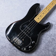 Fender 1975 Precision Bass - Black - Used Electric Bass