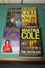4 X Martina Cole Paperback
