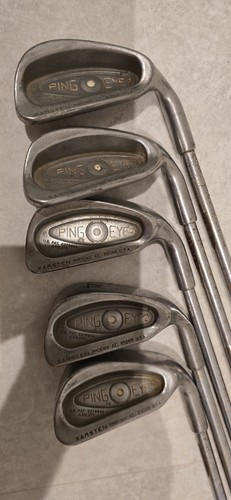 Ping eye white dot iron - eye,