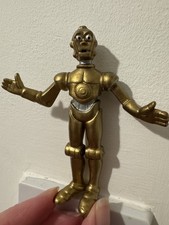 Vintage 1986 C3PO c3-po figure gold Star Wars droids 