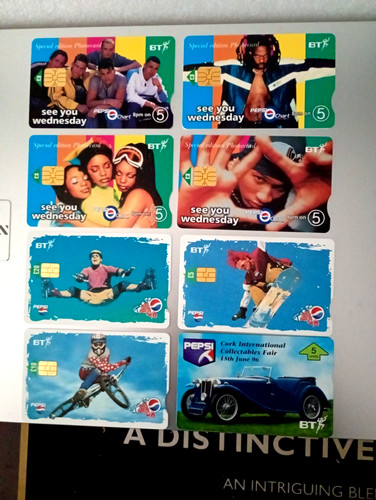 Telephone cards pepsi - 8,