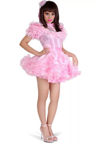 Sissy girl maid lockable - , pink