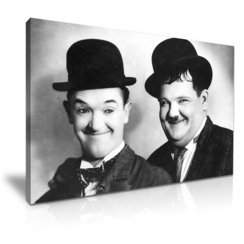 Laurel and hardy canvas wall - and,
