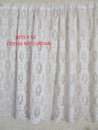 Odessa white net - curtains,