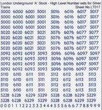 OO Gauge Waterslide Transfers-