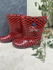 Miraculous Ladybug  Light Up Flashing Wellington Boots Uk13