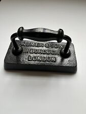 Rare Antique Cast Iron Snooker Billiard Table Iron Palmer and Sons London 