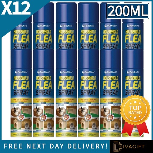 Flea spray killer aerosol - 12, x