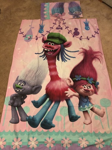 Trolls duvet cover and pillow - cover,
