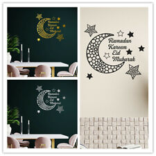 Eid Mubarak Wall Stickers Ramadan Decoration For Home Islamic Muslim Party Decor