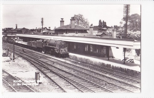 Hatfield railway station - station, 1958