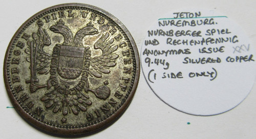 Jeton nuremburg spiel - nuremburg,