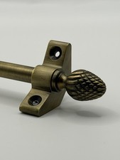 Set of 13 | Pine Finial - Antique Brass | Stair Carpet Rods 70cm – Stair Runner