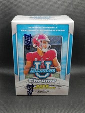 2022 Bowman Chrome University Football Blaster Box FACTORY SEALED NFL